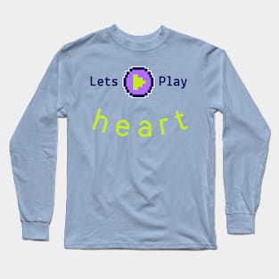 heart pixel art Long Sleeve T-Shirt